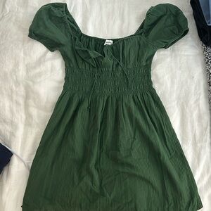 Aritzia Sunday Best Green Dress